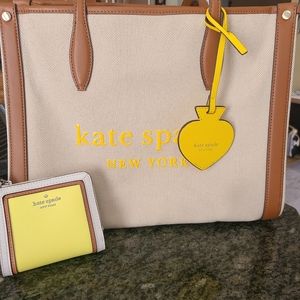 EUC Kate Spade Market Tote & Wallet - LIKE NEW
